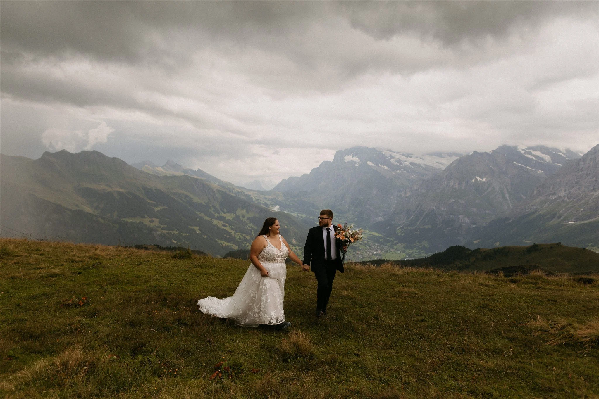 Adventurous Switzerland Elopement with Family